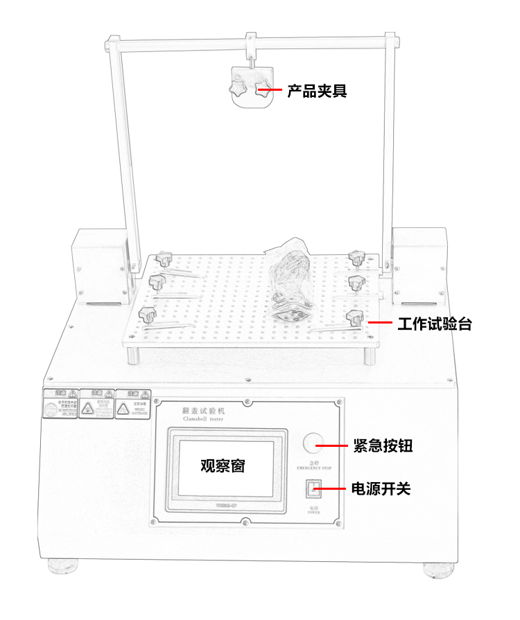 手機(jī)翻蓋壽命試驗(yàn)機(jī)