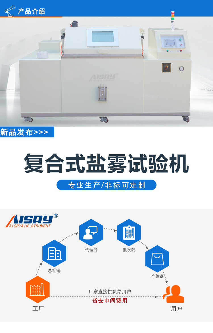 干濕復(fù)合鹽霧試驗機(jī)